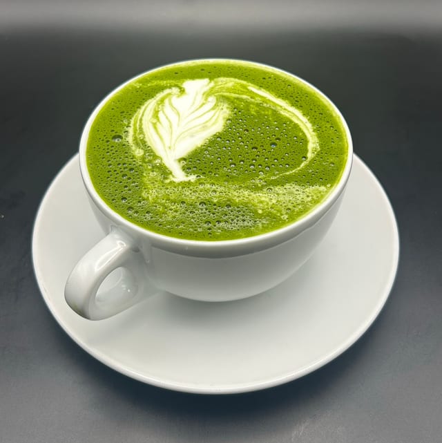 Hot Matcha Latte.