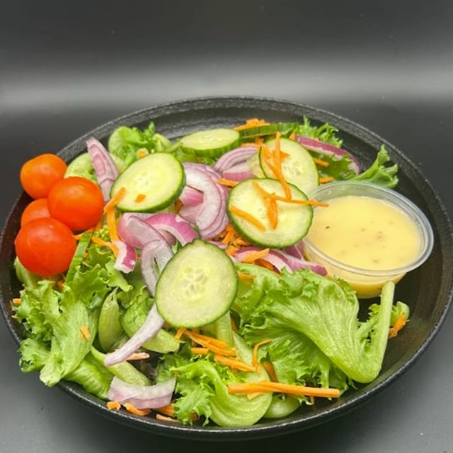 House Salad with Balsamic.